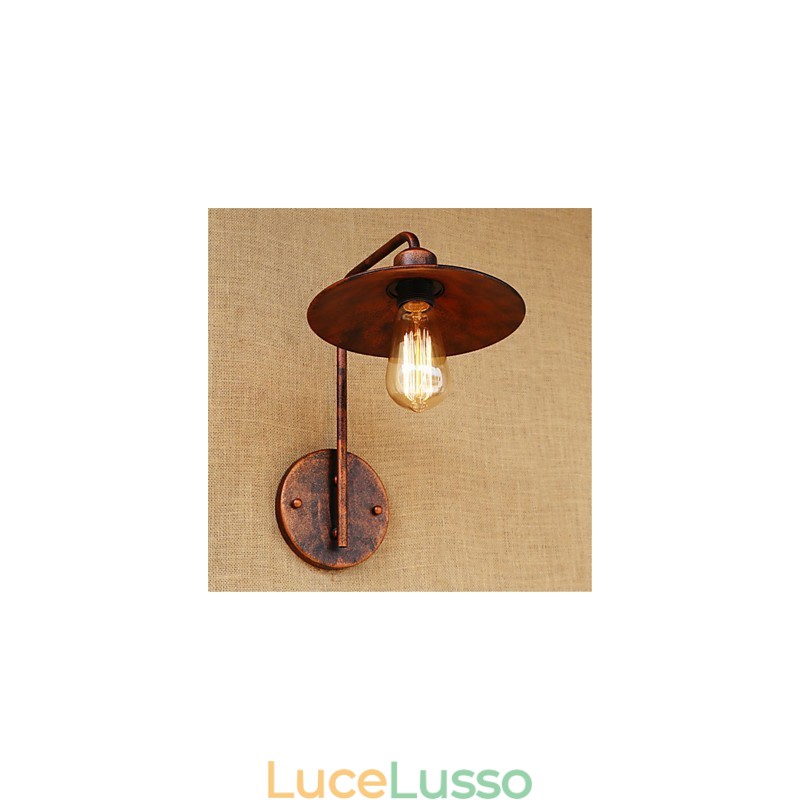 Pittura rustica moderna e contemporanea per applique da parete in stile mini downlight