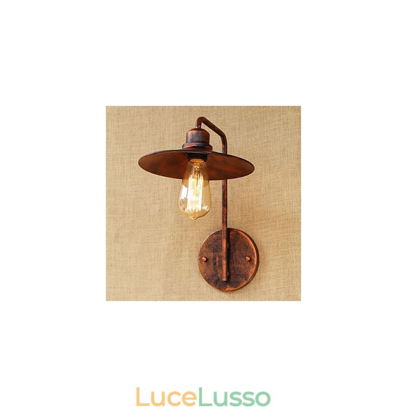 Pittura rustica moderna e contemporanea per applique da parete in stile mini downlight