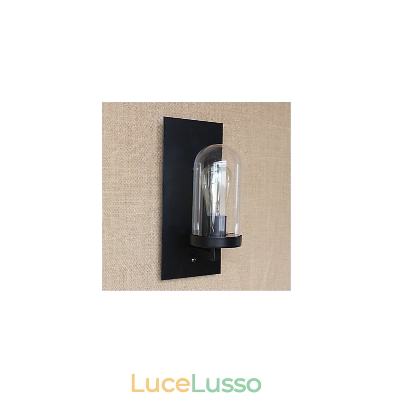 Rustic Lodge Country Retro Painting Caratteristica per la protezione degli occhi Applique da parete con luce ambientale