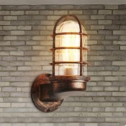Soggiorno Caffetteria Negozio di abbigliamento Bar Balcone Lampada da parete retrò