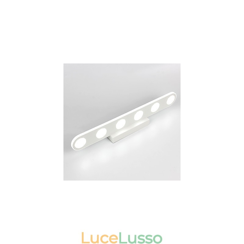 Applique da parete moderna contemporanea integrata per illuminazione da bagno downlight