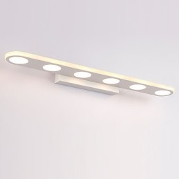 Applique da parete moderna contemporanea integrata per illuminazione da bagno downlight