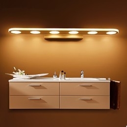 Applique da parete moderna contemporanea integrata per illuminazione da bagno downlight