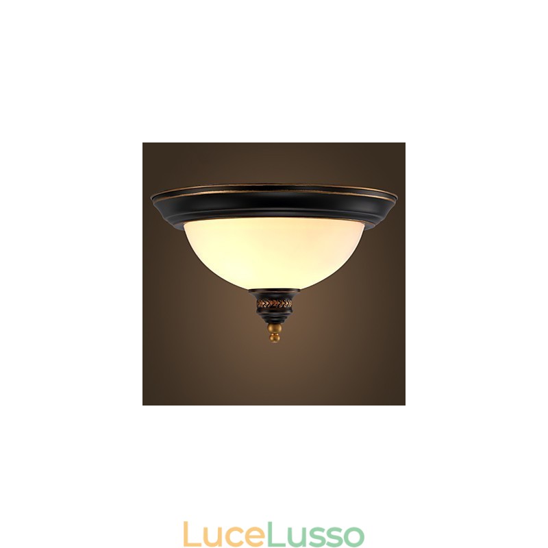 Semplici lampade da soffitto pastorali in bronzo Phnom Penh American Country European Ceiling Lamps Lampada