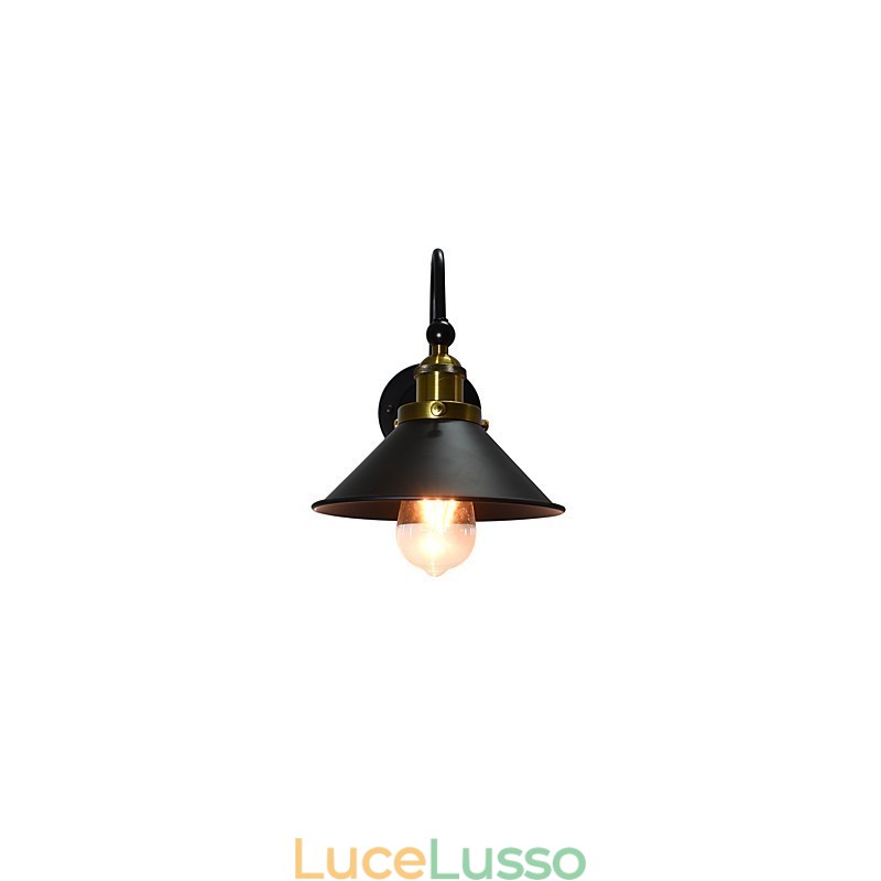 Applique da parete Applique da parete Applique da parete Lampada da parete in ferro Lampada da parete con spada laser nera stupida