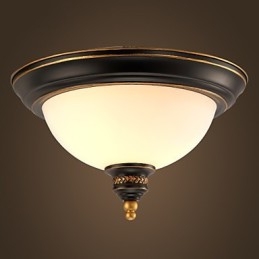 Semplici lampade da soffitto pastorali in bronzo Phnom Penh American Country European Ceiling Lamps Lampada