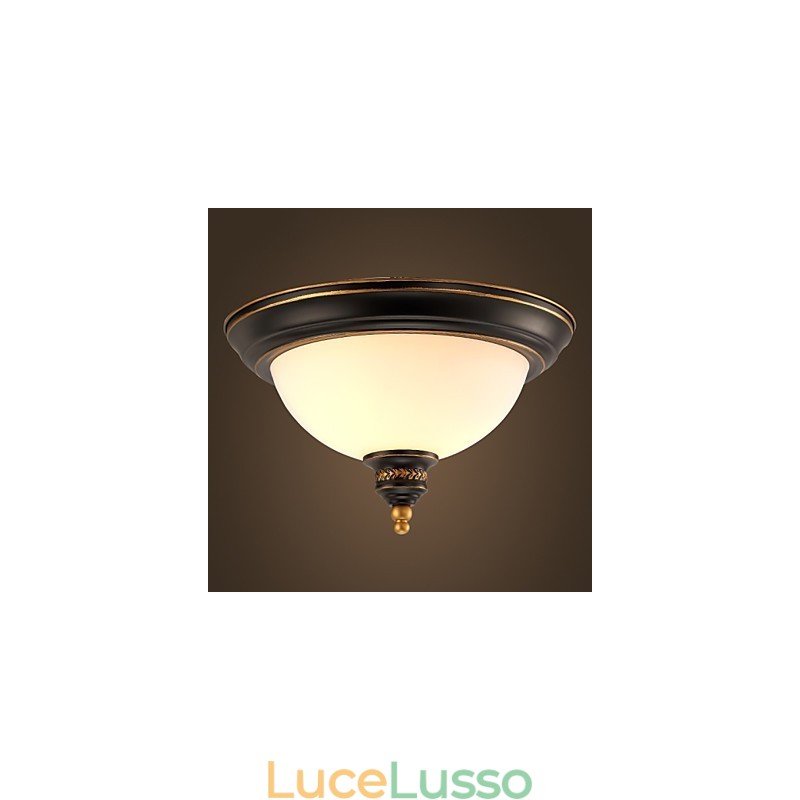 Semplici lampade da soffitto pastorali in bronzo Phnom Penh American Country European Ceiling Lamps Lampada
