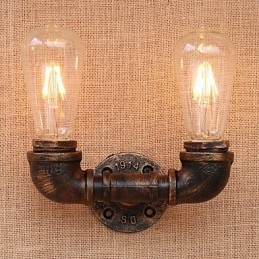 Caratteristica della pittura retrò del paese per applique da parete in stile mini con luce ambientale