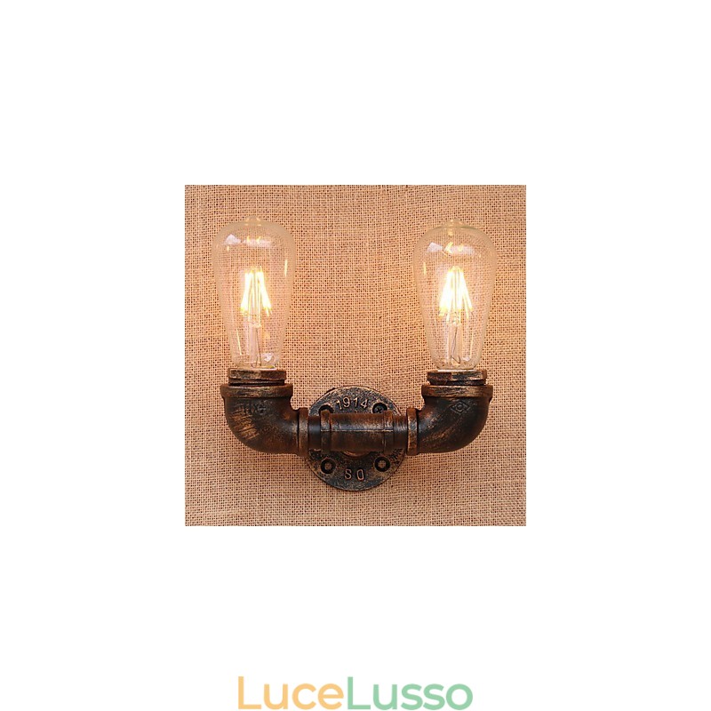 Caratteristica della pittura retrò del paese per applique da parete in stile mini con luce ambientale