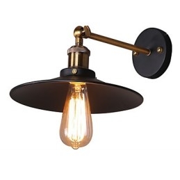 Tradizionale Classico Rustico Lodge Country Pittura Caratteristica per Braccio Oscillante Luce Ambientale Applique da Parete Luce da Parete