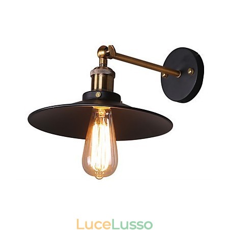 Tradizionale Classico Rustico Lodge Country Pittura Caratteristica per Braccio Oscillante Luce Ambientale Applique da Parete Luce da Parete