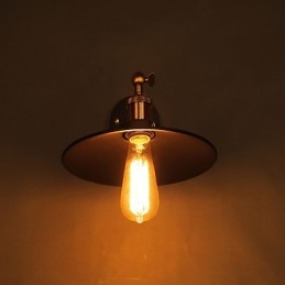 Tradizionale Classico Rustico Lodge Country Pittura Caratteristica per Braccio Oscillante Luce Ambientale Applique da Parete Luce da Parete