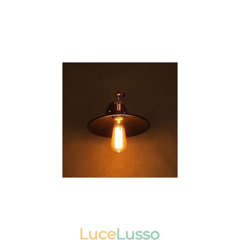 Tradizionale Classico Rustico Lodge Country Pittura Caratteristica per Braccio Oscillante Luce Ambientale Applique da Parete Luce da Parete