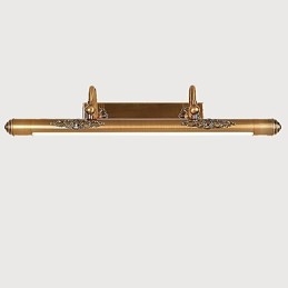 Lampada a specchio integrata moderna contemporanea tradizionale classica rustica lodge vintage ottone antico