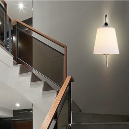 Moderna pittura contemporanea caratteristica per la protezione degli occhi luce ambientale applique da parete luce da parete