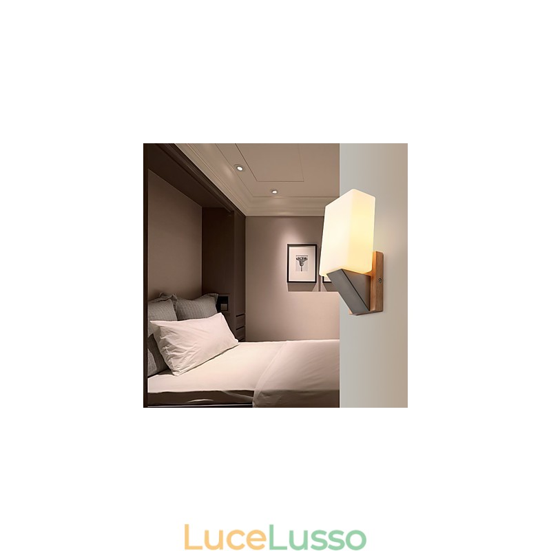 Moderna finitura in ossido nero contemporanea caratteristica per la protezione degli occhi luce ambientale applique da parete applique da parete