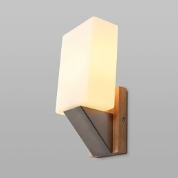 Moderna finitura in ossido nero contemporanea caratteristica per la protezione degli occhi luce ambientale applique da parete applique da parete