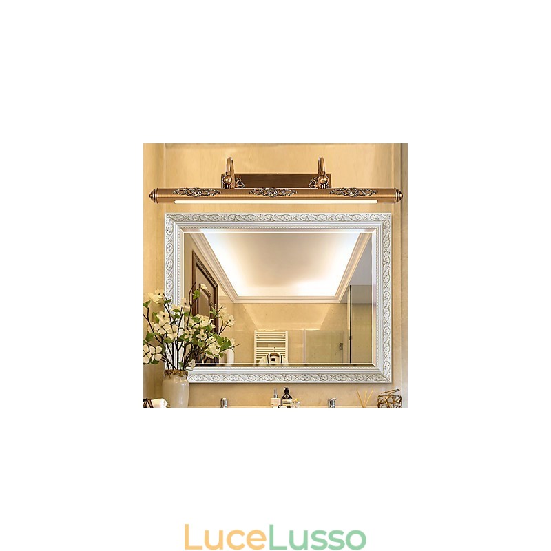 Lampada a specchio 80CM 1Tradizionale Vintage Ottone Antico Caratteristica per