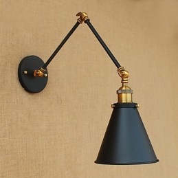 Dipinto rustico in stile country per braccio oscillante, luce ambientale, luci per braccio oscillante