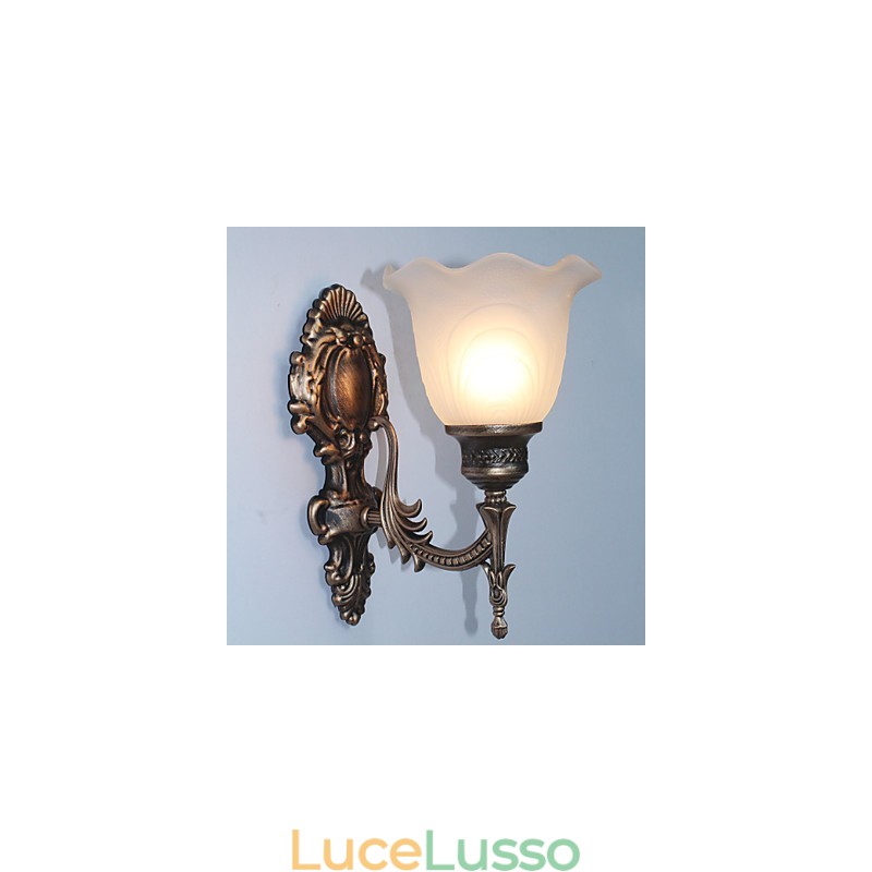 Lampada da parete retrò in stile europeo Lampada da corridoio per hotel Lampada da corridoio Lampada frontale a specchio Lampada da comodino con testa singola