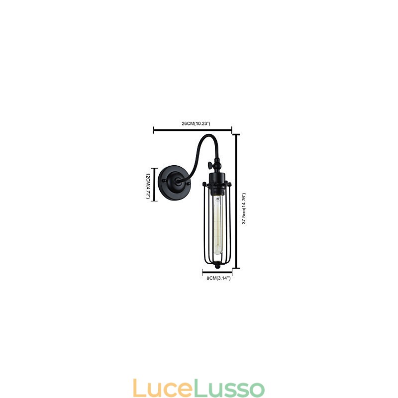 Rustic Lodge Tradizionale Classico Dipinto Caratteristica per Applique Downlight Applique