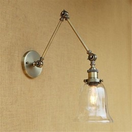 Paese Retro Elettrolitico Caratteristica per Mini Stile Protezione Occhi Luce Ambiente Braccio Oscillante Luci Parete