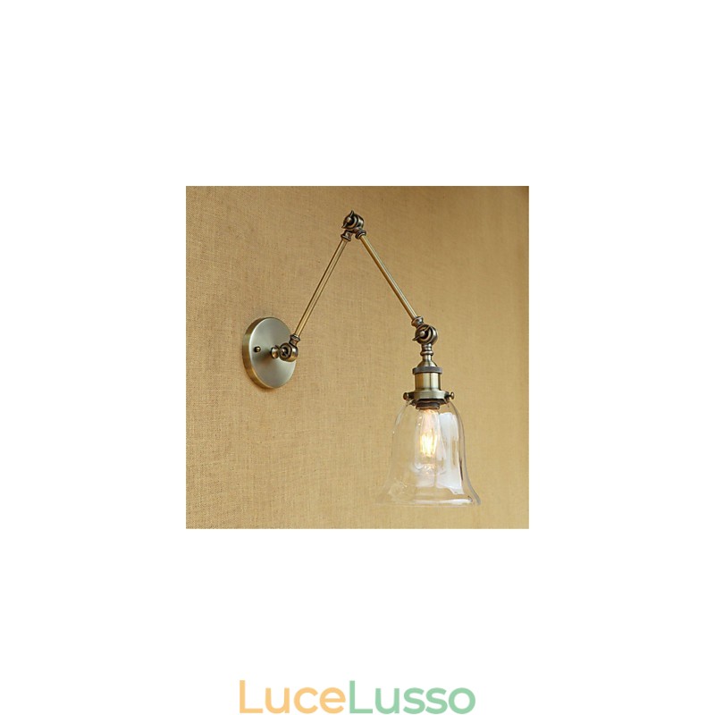 Paese Retro Elettrolitico Caratteristica per Mini Stile Protezione Occhi Luce Ambiente Braccio Oscillante Luci Parete