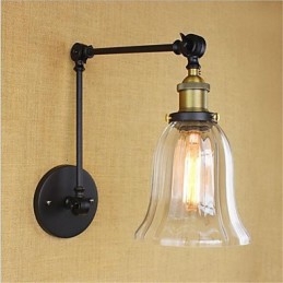 Paese Retro Elettrolitico Caratteristica per Mini Stile Protezione Occhi Luce Ambiente Braccio Oscillante Luci Parete