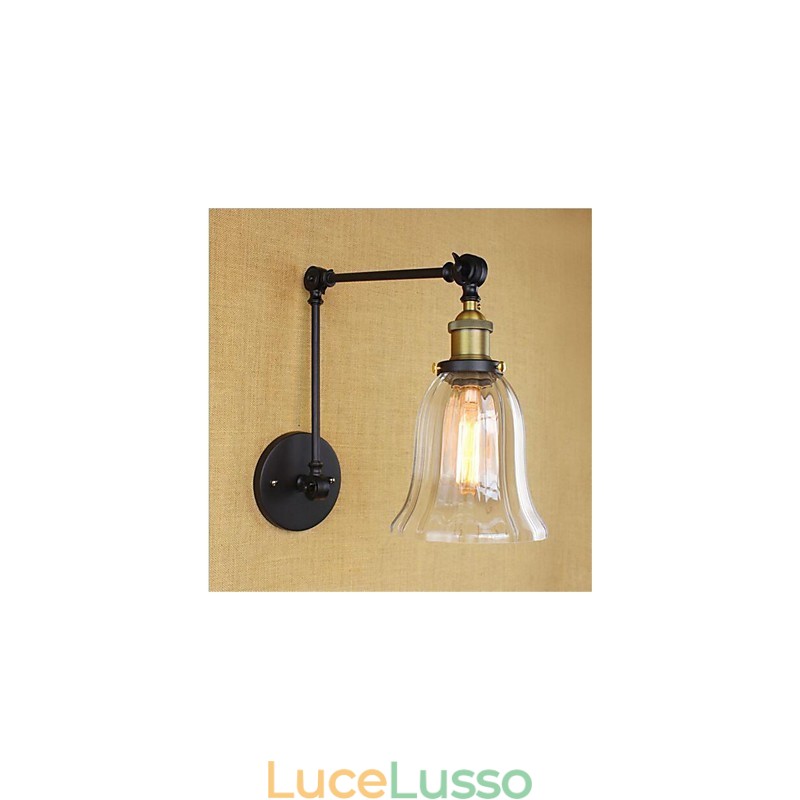 Paese Retro Elettrolitico Caratteristica per Mini Stile Protezione Occhi Luce Ambiente Braccio Oscillante Luci Parete