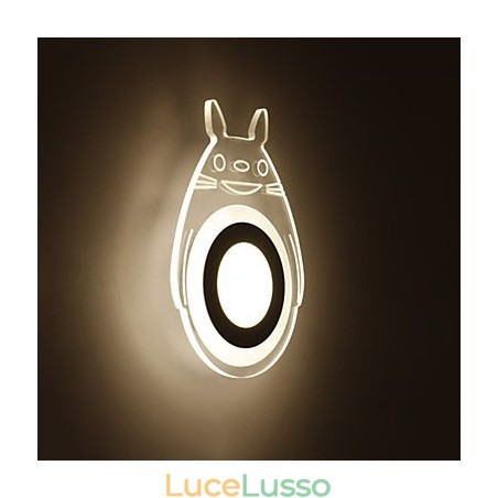 Funzione di pittura moderna contemporanea integrata per applique da parete con luce ambientale Funzione di pittura moderna contemporanea integrata per applique da parete con luce ambientale