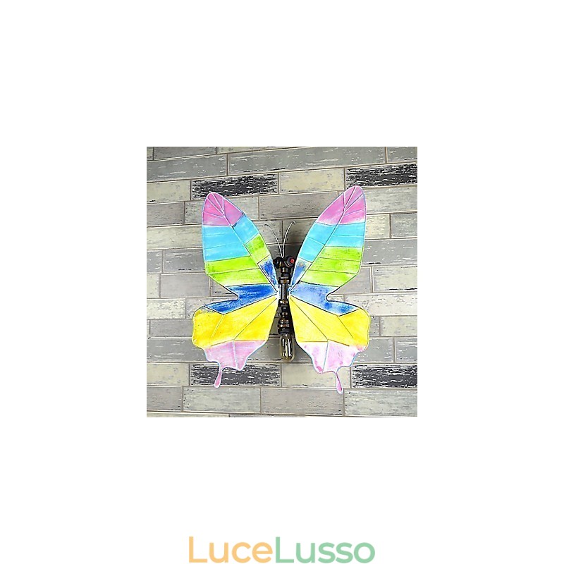 Pittura moderna contemporanea integrata, caratteristica moderna contemporanea per applique da parete con luce ambientale