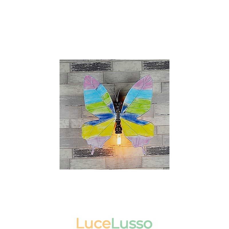 Pittura moderna contemporanea integrata, caratteristica moderna contemporanea per applique da parete con luce ambientale