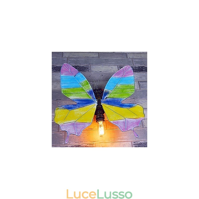 Pittura moderna contemporanea integrata, caratteristica moderna contemporanea per applique da parete con luce ambientale