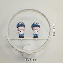 La nuova lampada da comodino per camera da letto dell'hotel Lampada da parete in alluminio Moderna minimalista Pareti Luci corridoio Lampada decorativa Lampade per cameretta dei bambini