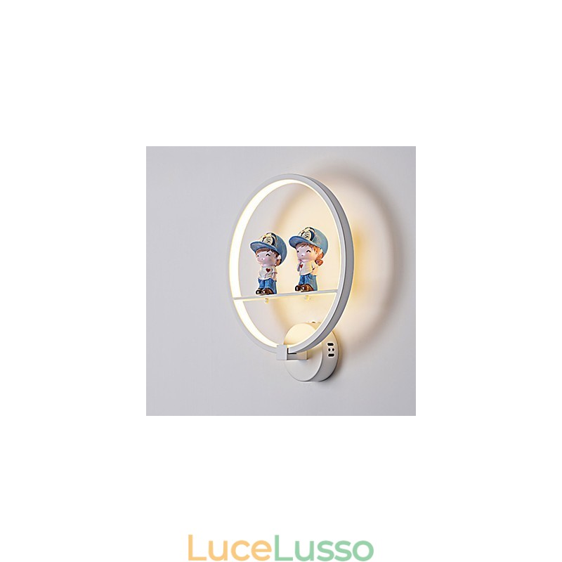 La nuova lampada da comodino per camera da letto dell'hotel Lampada da parete in alluminio Moderna minimalista Pareti Luci corridoio Lampada decorativa Lampade per cameretta dei bambini