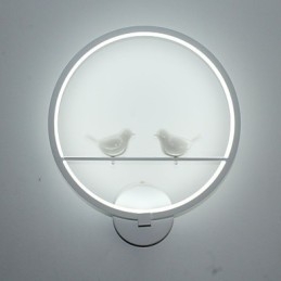 Lampada da parete per camera da letto Lampada da comodino e personalità creativa della moderna lampada da parete per corridoio con scale circolari minimaliste