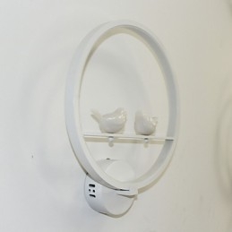 Lampada da parete per camera da letto Lampada da comodino e personalità creativa della moderna lampada da parete per corridoio con scale circolari minimaliste
