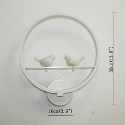 Lampada da parete per camera da letto Lampada da comodino e personalità creativa della moderna lampada da parete per corridoio con scale circolari minimaliste