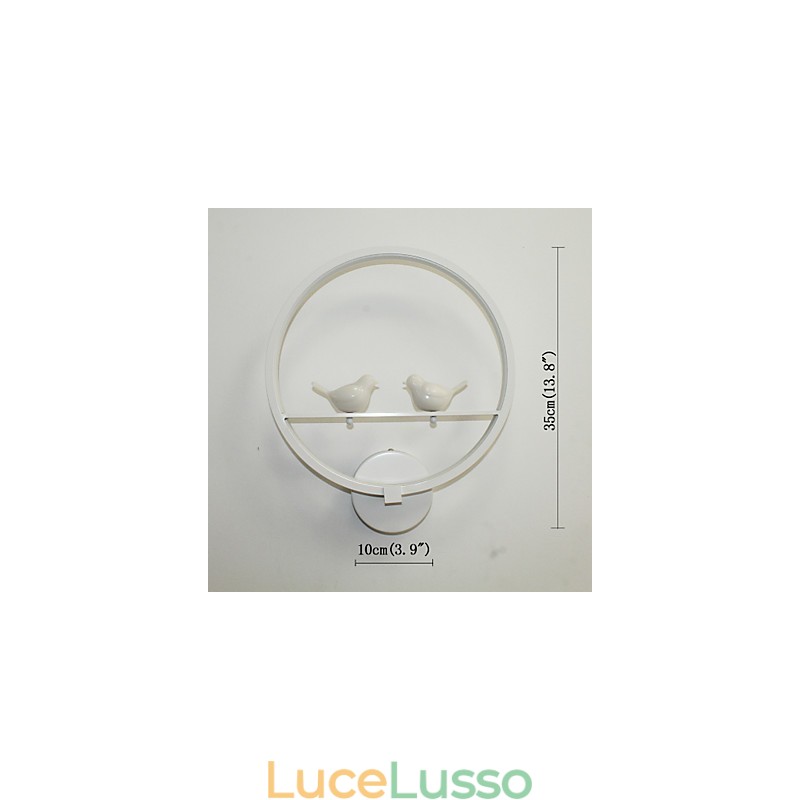 Lampada da parete per camera da letto Lampada da comodino e personalità creativa della moderna lampada da parete per corridoio con scale circolari minimaliste