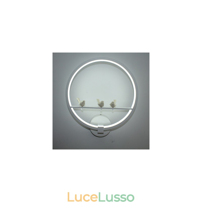 Pittura moderna contemporanea Caratteristica per luci da parete con luce ambientale Lampada da parete