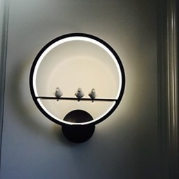 Pittura moderna contemporanea Caratteristica per luci da parete con luce ambientale Lampada da parete