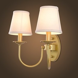 Applique da parete rustiche con luce ambientale, semplice e vintage, con pittura caratteristica