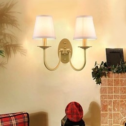 Applique da parete rustiche con luce ambientale, semplice e vintage, con pittura caratteristica