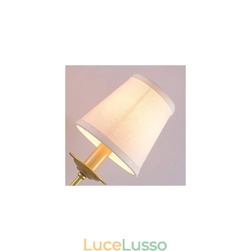 Applique da parete rustiche con luce ambientale, semplice e vintage, con pittura caratteristica