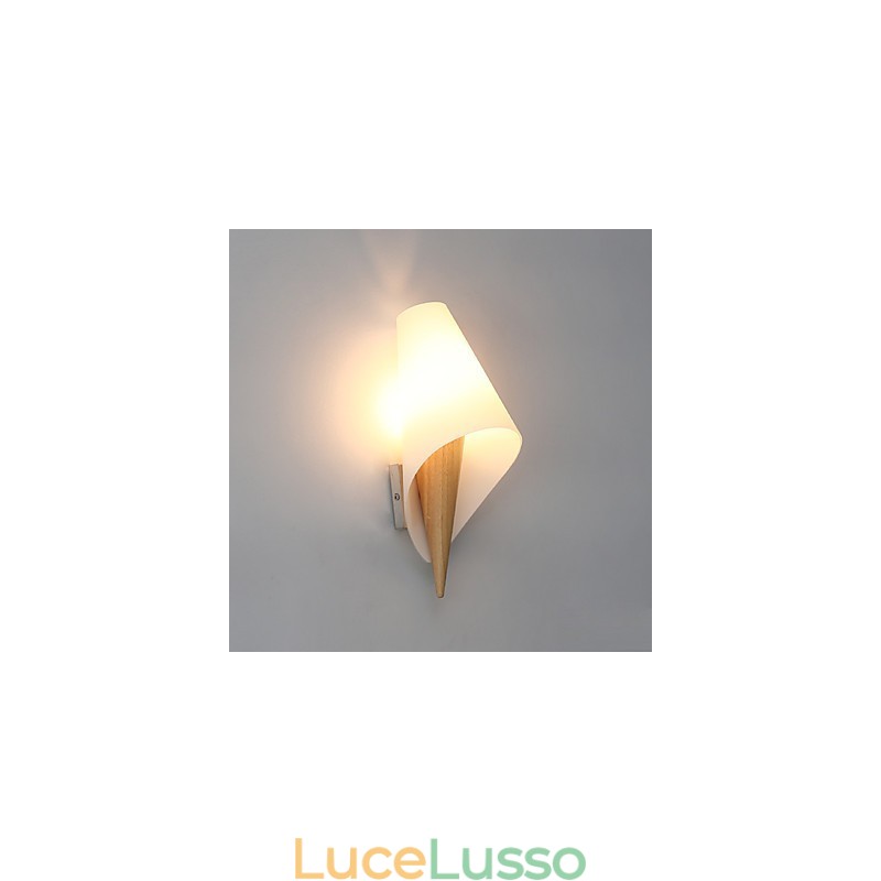 Applique da parete moderna e contemporanea con luce ambientale in stile mini