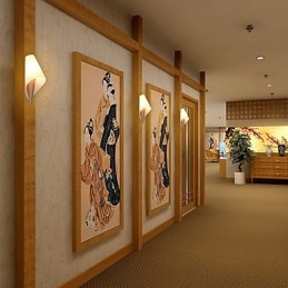 Applique da parete moderna e contemporanea con luce ambientale in stile mini
