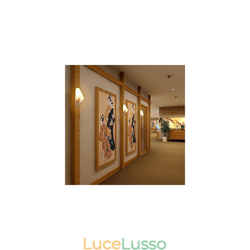 Applique da parete moderna e contemporanea con luce ambientale in stile mini