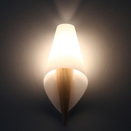 Applique da parete moderna e contemporanea con luce ambientale in stile mini