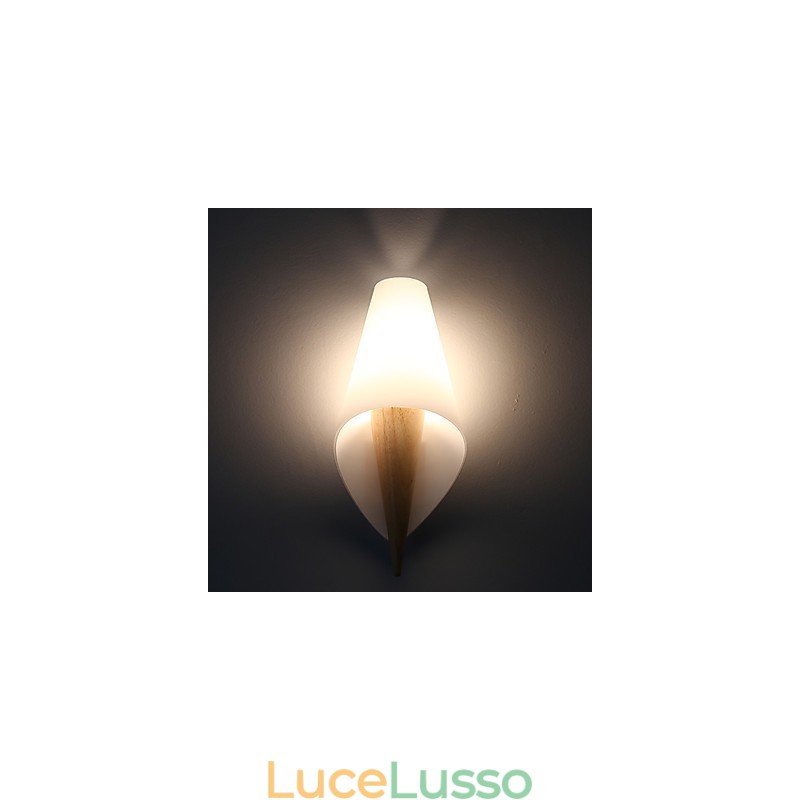 Applique da parete moderna e contemporanea con luce ambientale in stile mini
