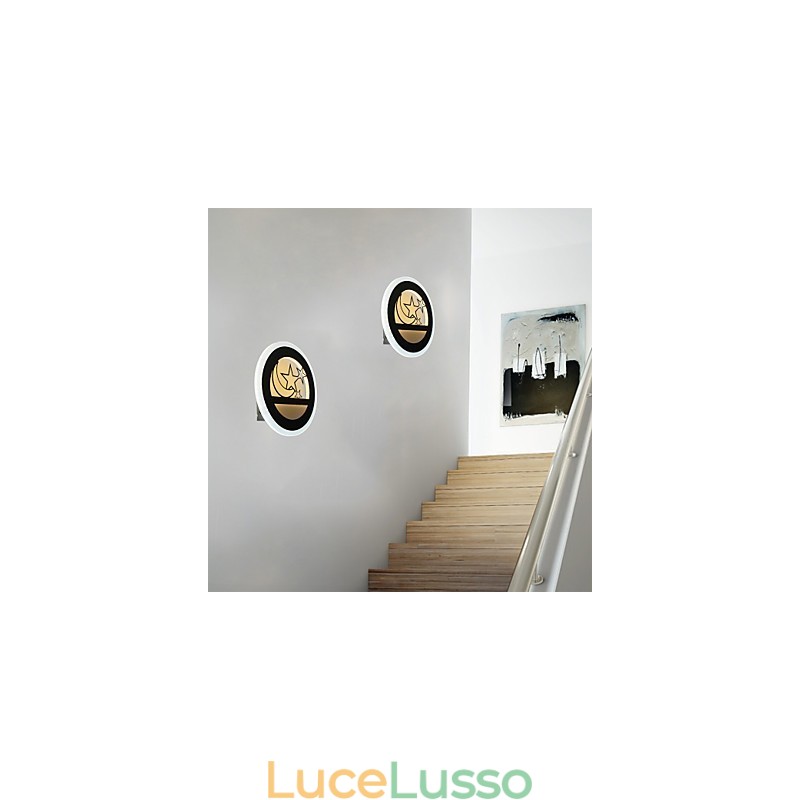 Lampada da parete moderna minimalista Lampada da ingresso per scale Progetto creativo Hotel La Terrazza Lampade